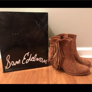 COPY - Sam Edelman Louie, Saddle Suede boots